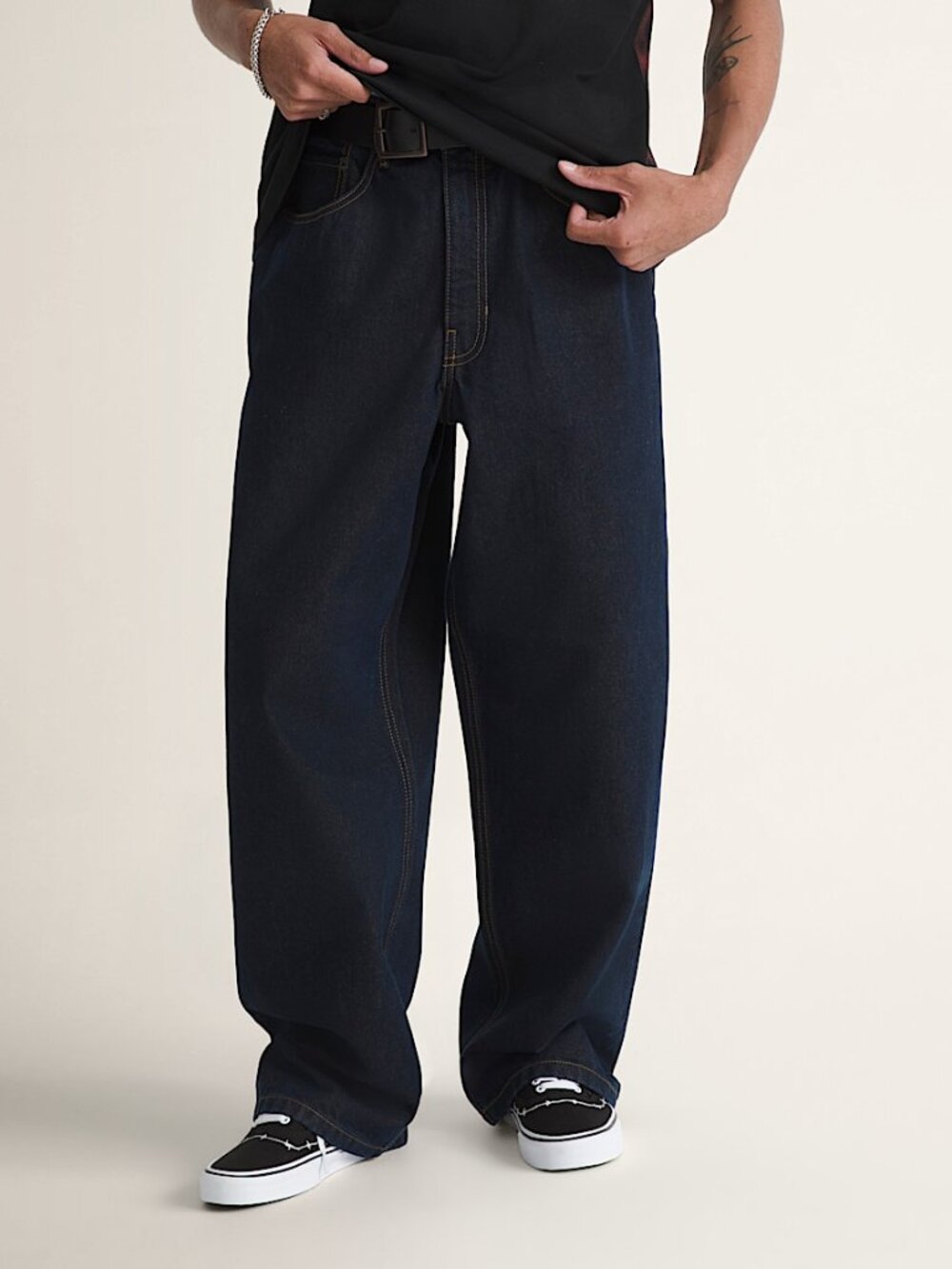 Vans Check-5 Baggy Denim Pants – Vintage Indigo, 28x30
